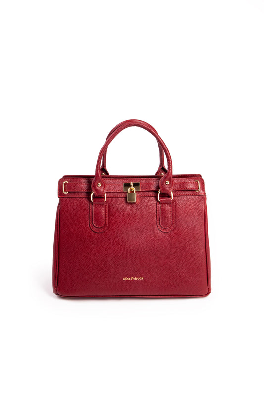 Borsa “La 04” Rosso Scuro